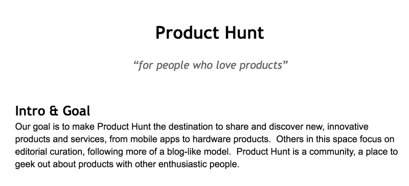 product hunt product hunt