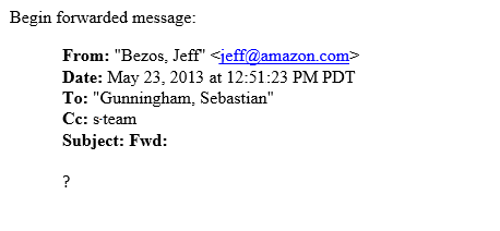 bezos question bezos question