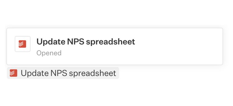 tasks